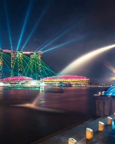 Stunning singapore with sentosa island
