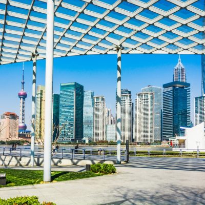 Shanghai city building